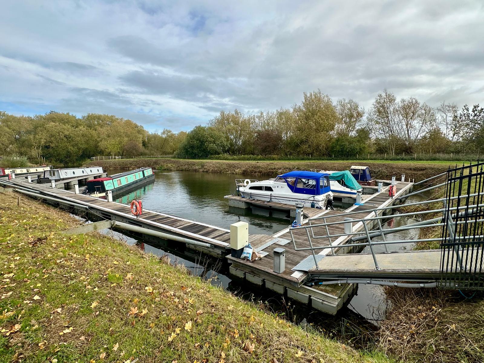 Moorings at Dovecote Riverside Park